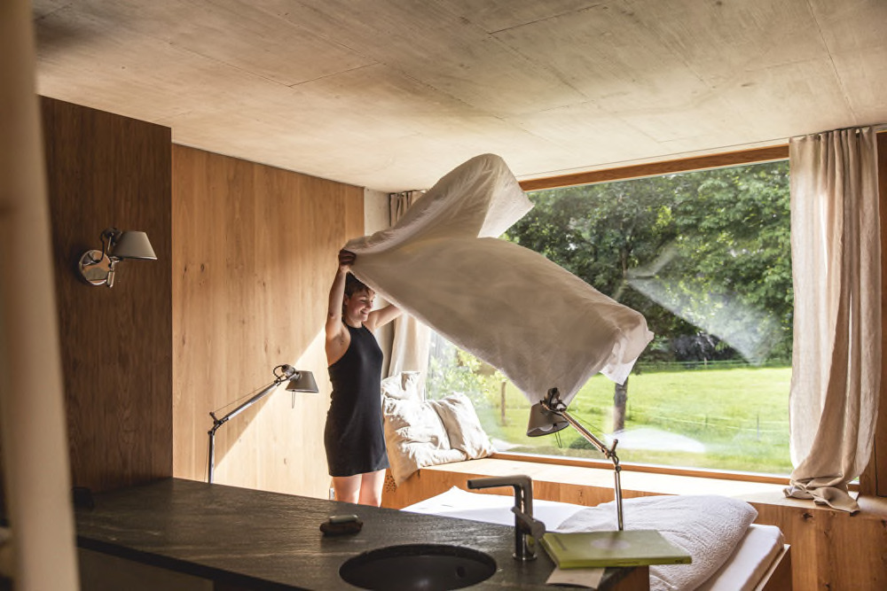 Betten Service in der Villa Notsch
